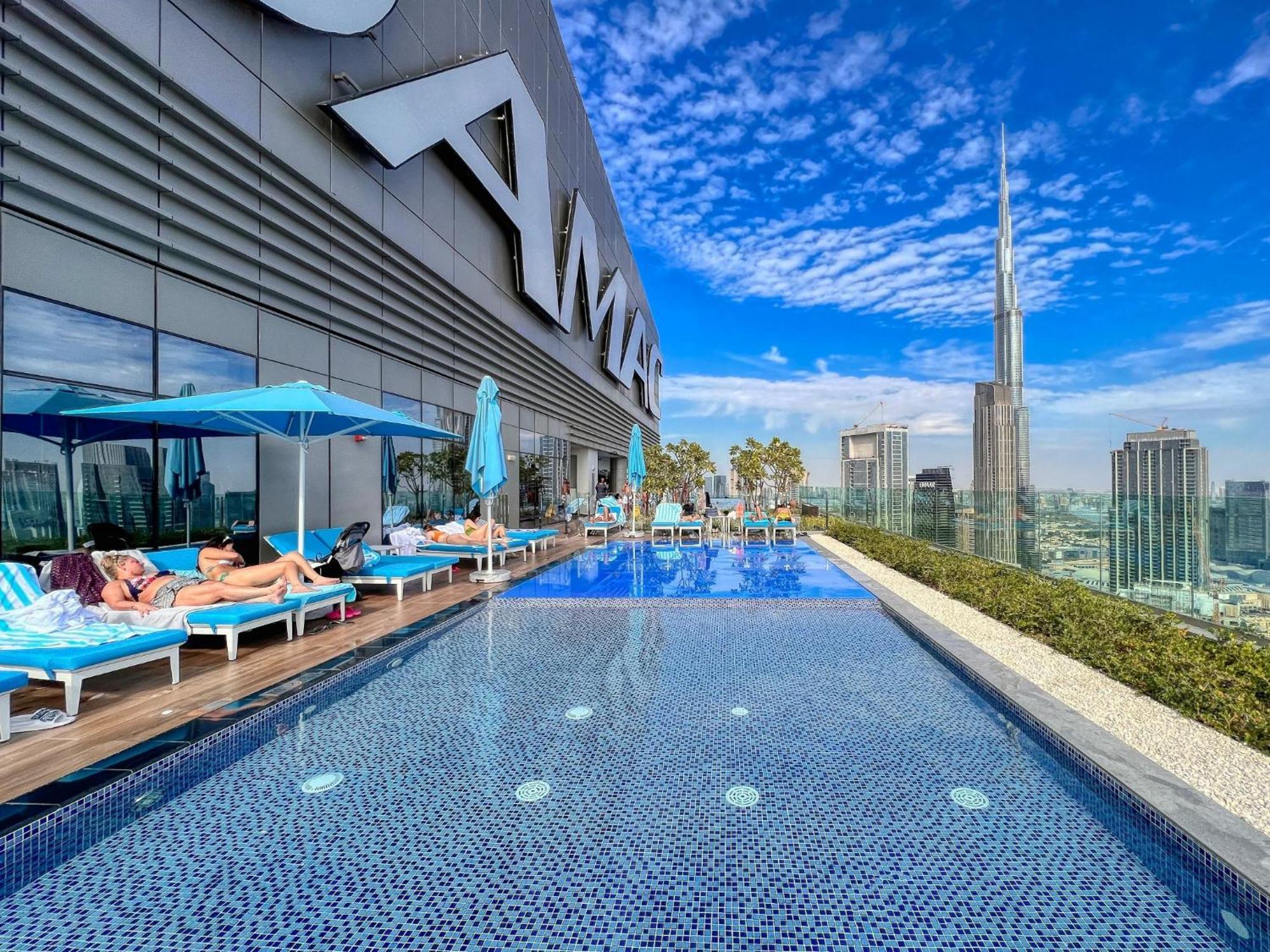 Highest Infinity Pool In Downtown Dubai Apartment Exterior photo